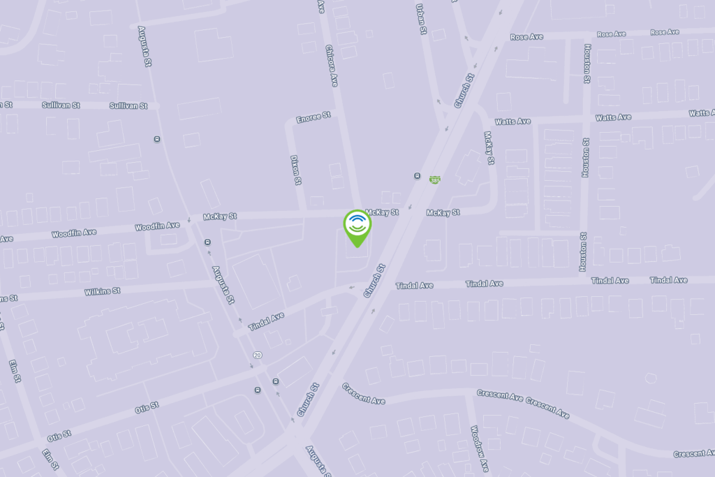 American Health Imaging of Greenville Downtown location marker.