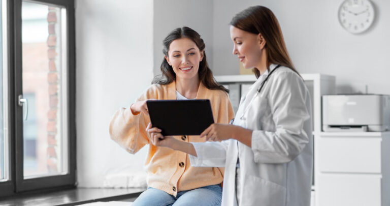 Patients and medical imaging staff at American Health Imaging talk through their medical imaging needs.